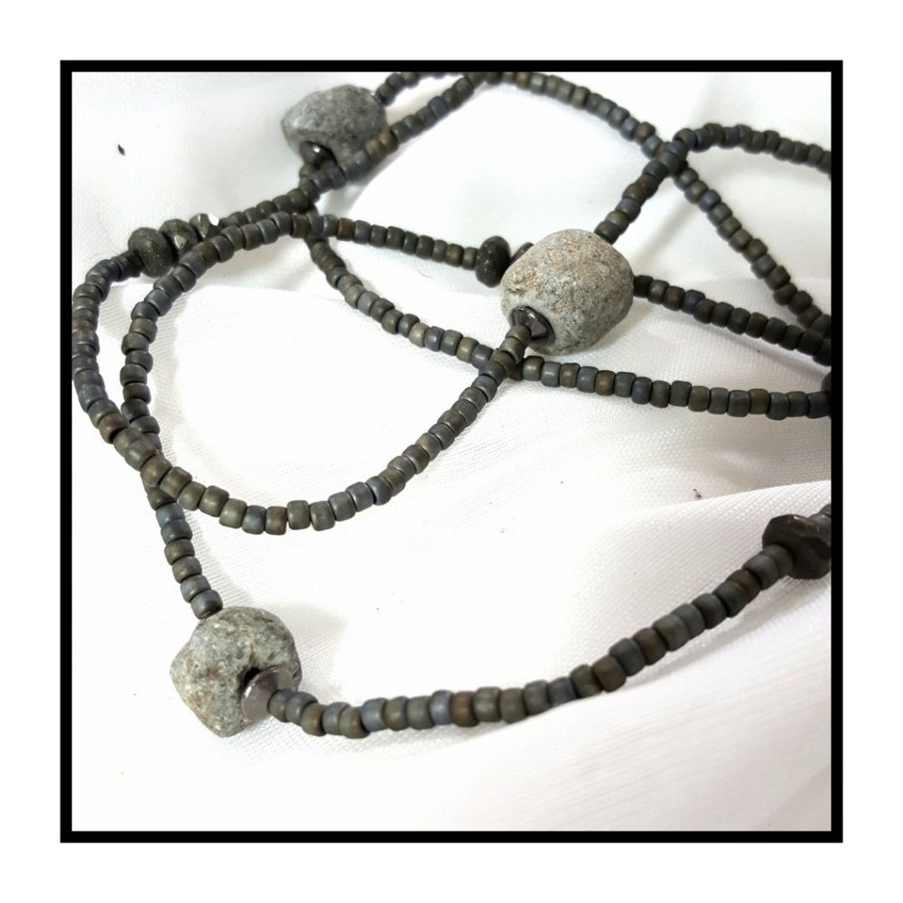 Artisan - Fossilized Pyrite Ammonite Necklace - Picture 7 of 8